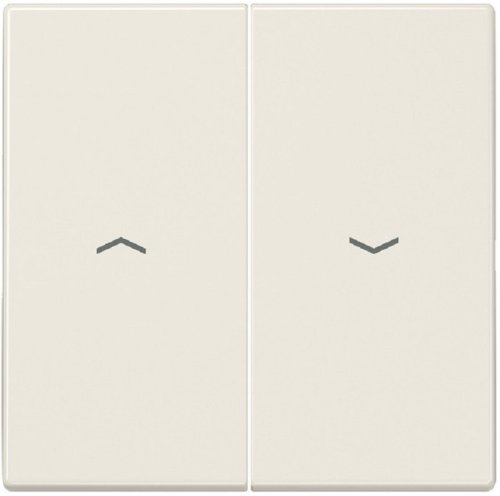 Лицевая панель Jung LS990 для 2-кл. выключателя жалюзи бежевый картинка